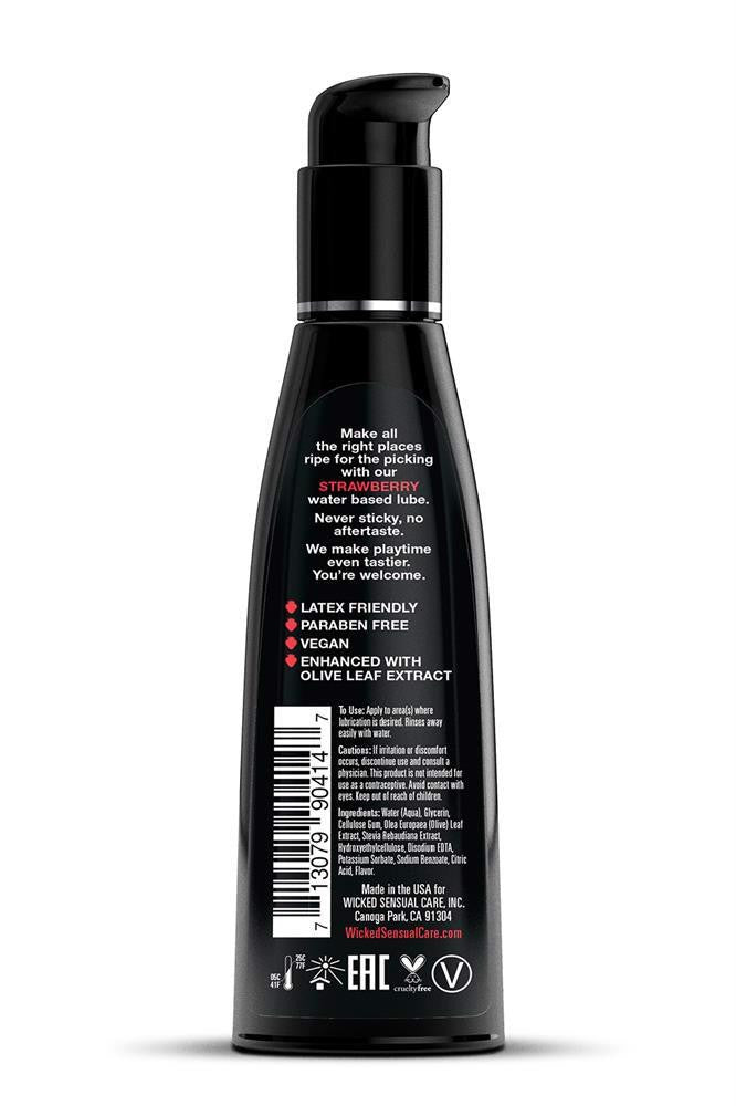 Wicked Aqua Strawberry Flavored Water 120ml