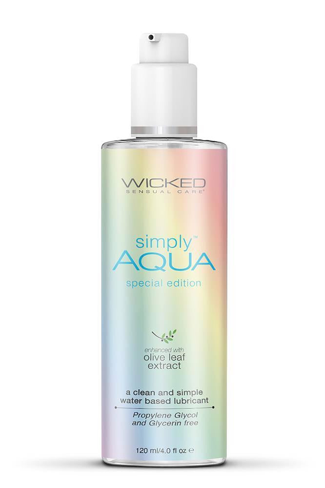 Wicked Simply Aqua Massage Oil 120 Ml