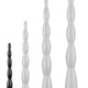 Decorative Beaded Dildo – 30 Cm Black