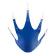 Leather Harness – 5 Attachment Points Blue