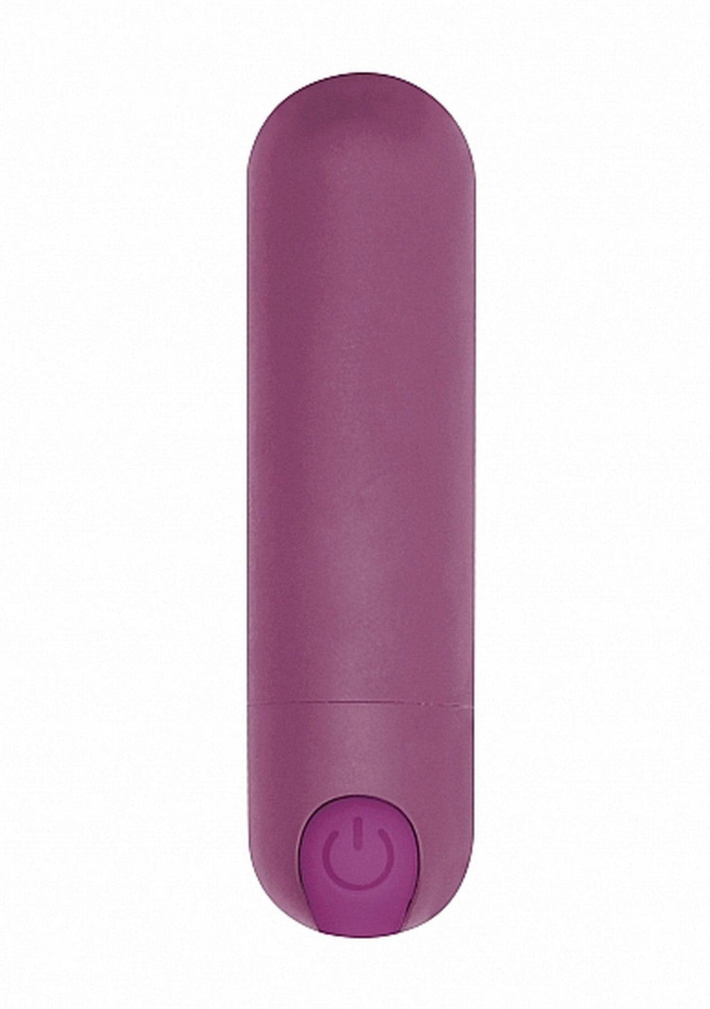 Vibrator Usb-charged 10 Levels Waterproof 7.7 Cm Purple