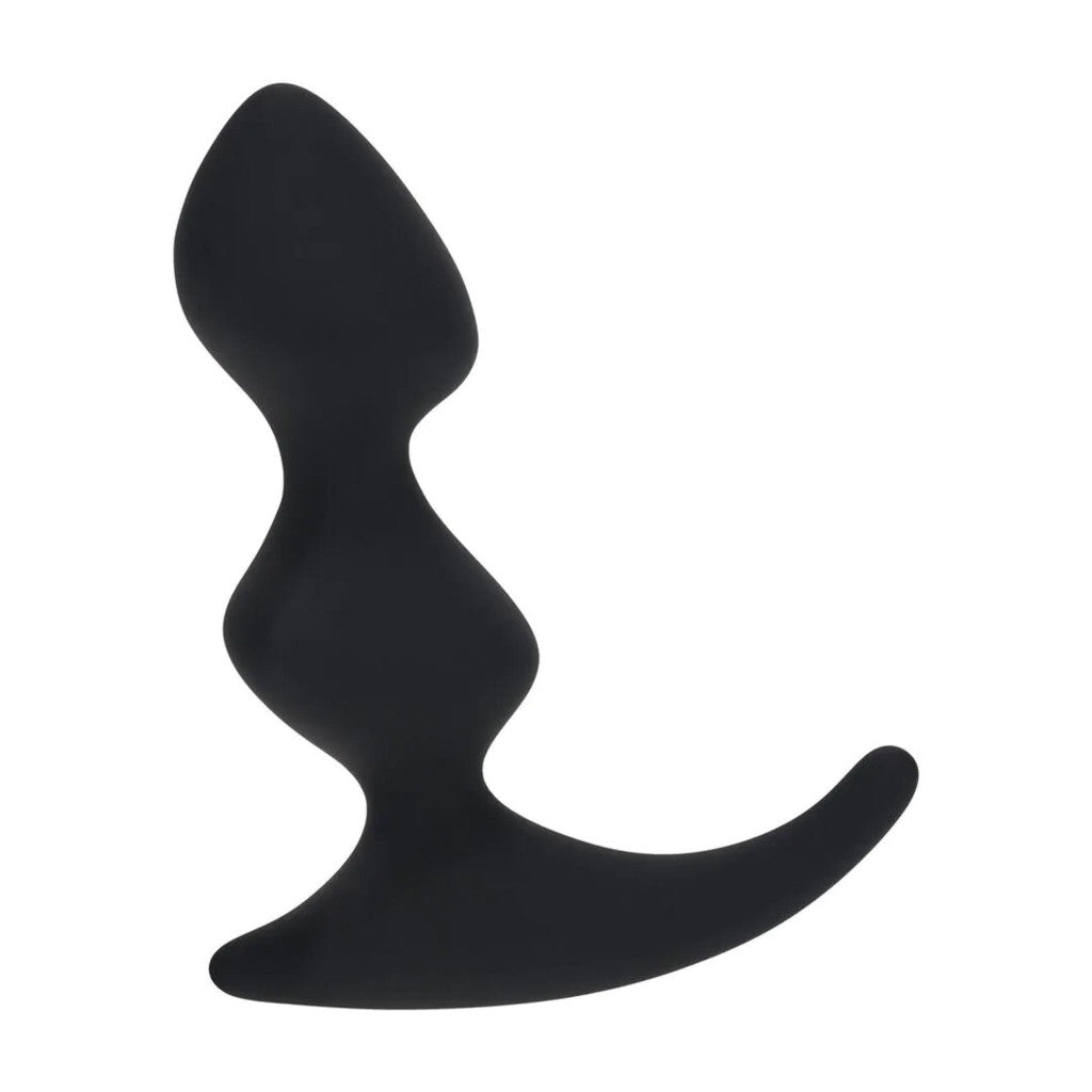 Leafz Prostate Stimulator Smooth Flexible Black