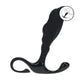 Leafz Prostate Stimulator Wavy Silicone - Size M Black