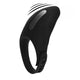 Sex Toy Cockring Vibrating Adjustable Black Silicone