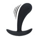 Anal Plug Prostate Stimulator Silicone Medium Black