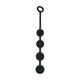 Silicone Anal Beads L 40mm Black