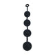 Silicone Anal Beads Xxl 60mm Black