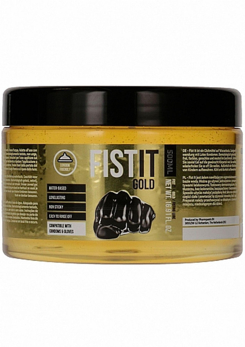 Fist Gold – Premium Water-based Lubricant Gel 500 Ml