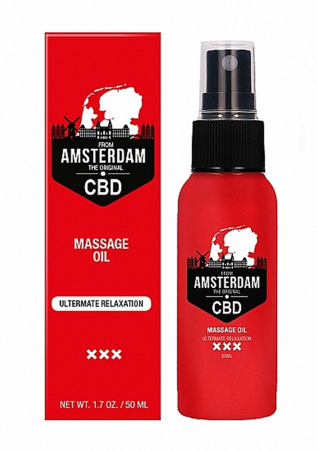 Massage Oil With Cbd Oil 50 Ml
