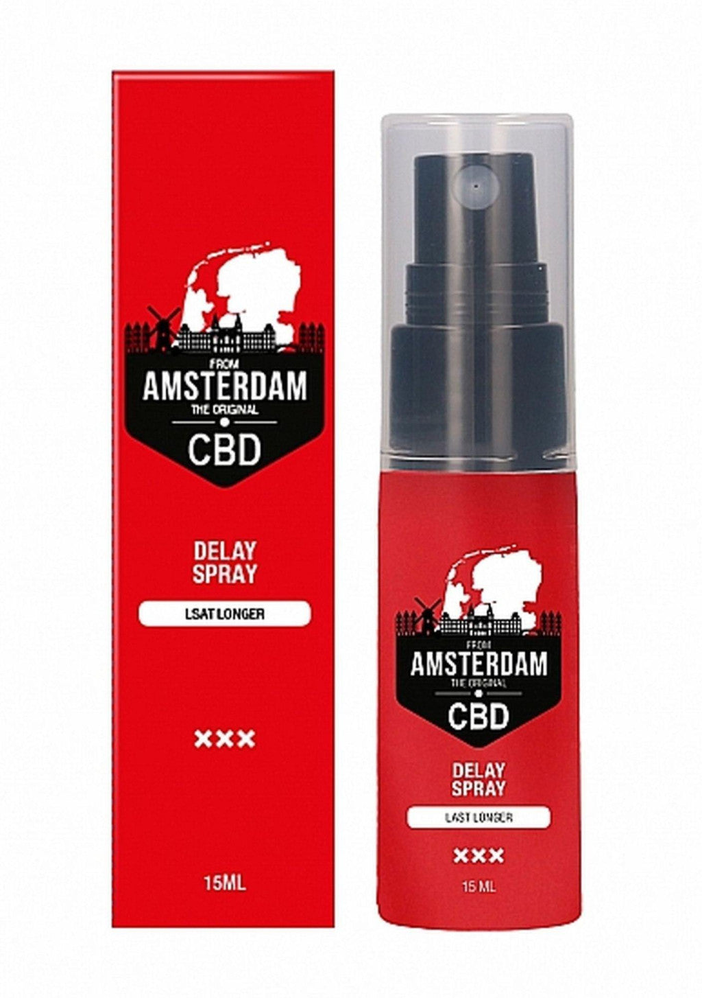 Cbd Amsterdam – Delay Spray For Intimate Moments 15 Ml