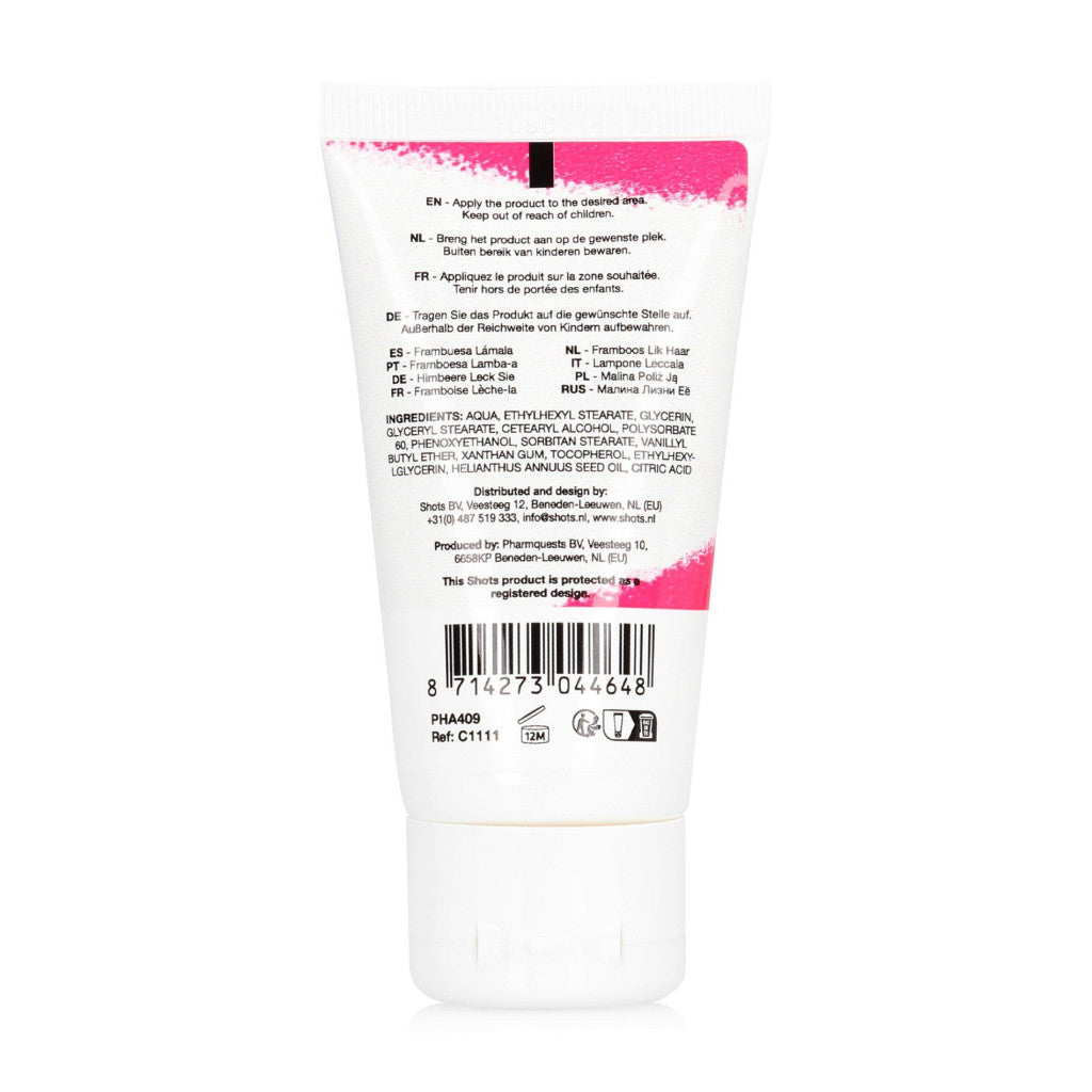 Lick Her Raspberry Massage Oil 50 Ml