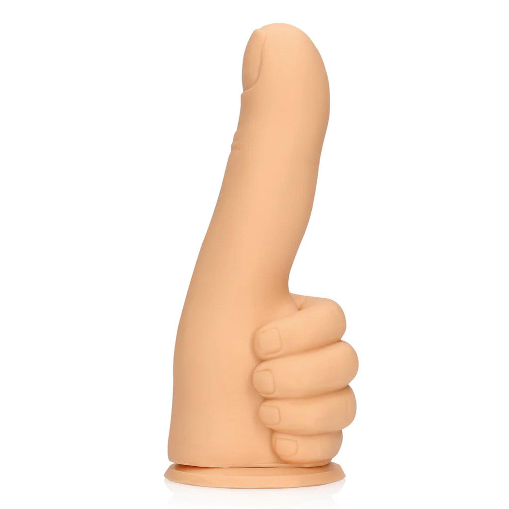 Sex Toy Uniquely Shaped Finger Patterned Black
