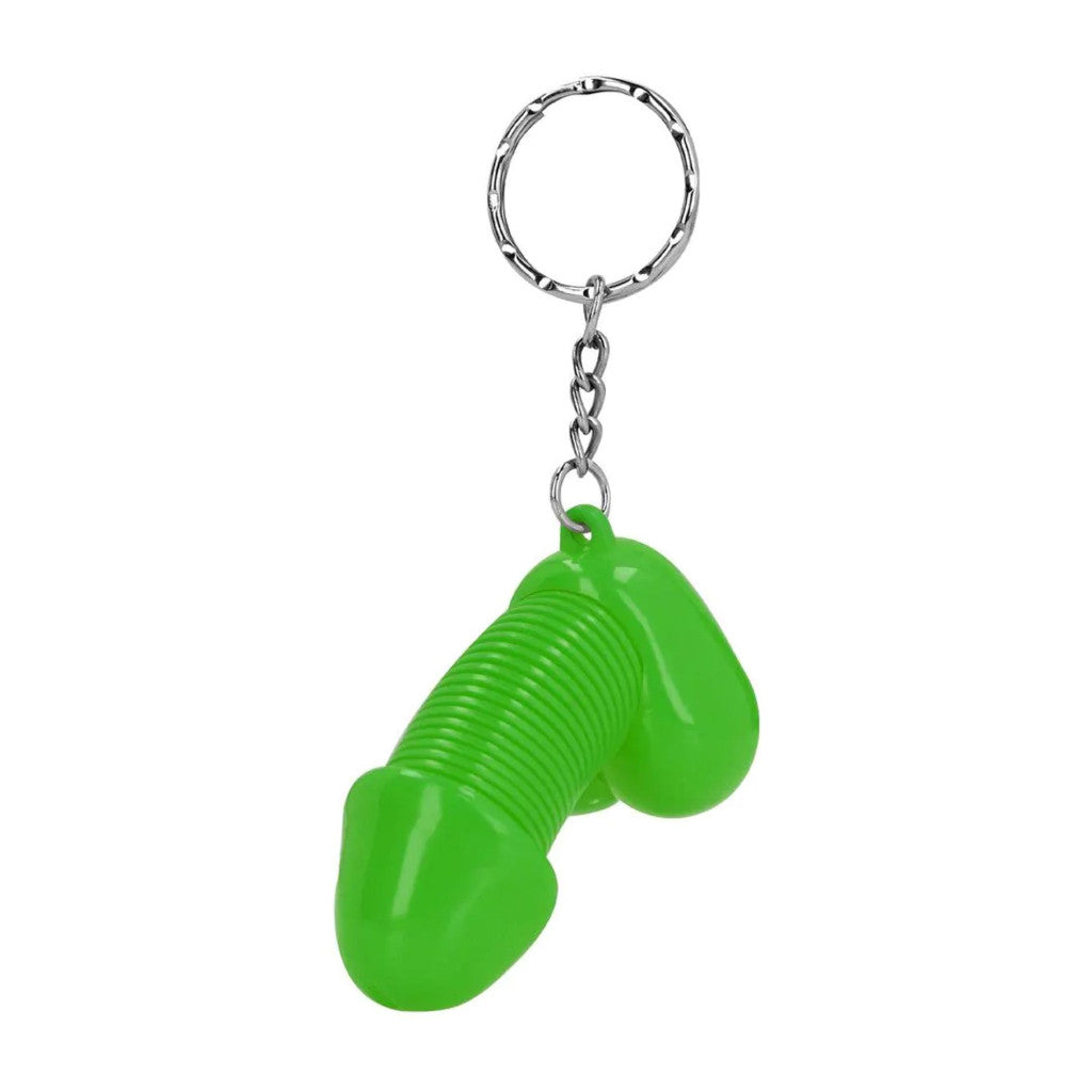 Super Steve Keychain Green
