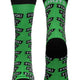 Sex Toy Socks Size 36-41 Black And White