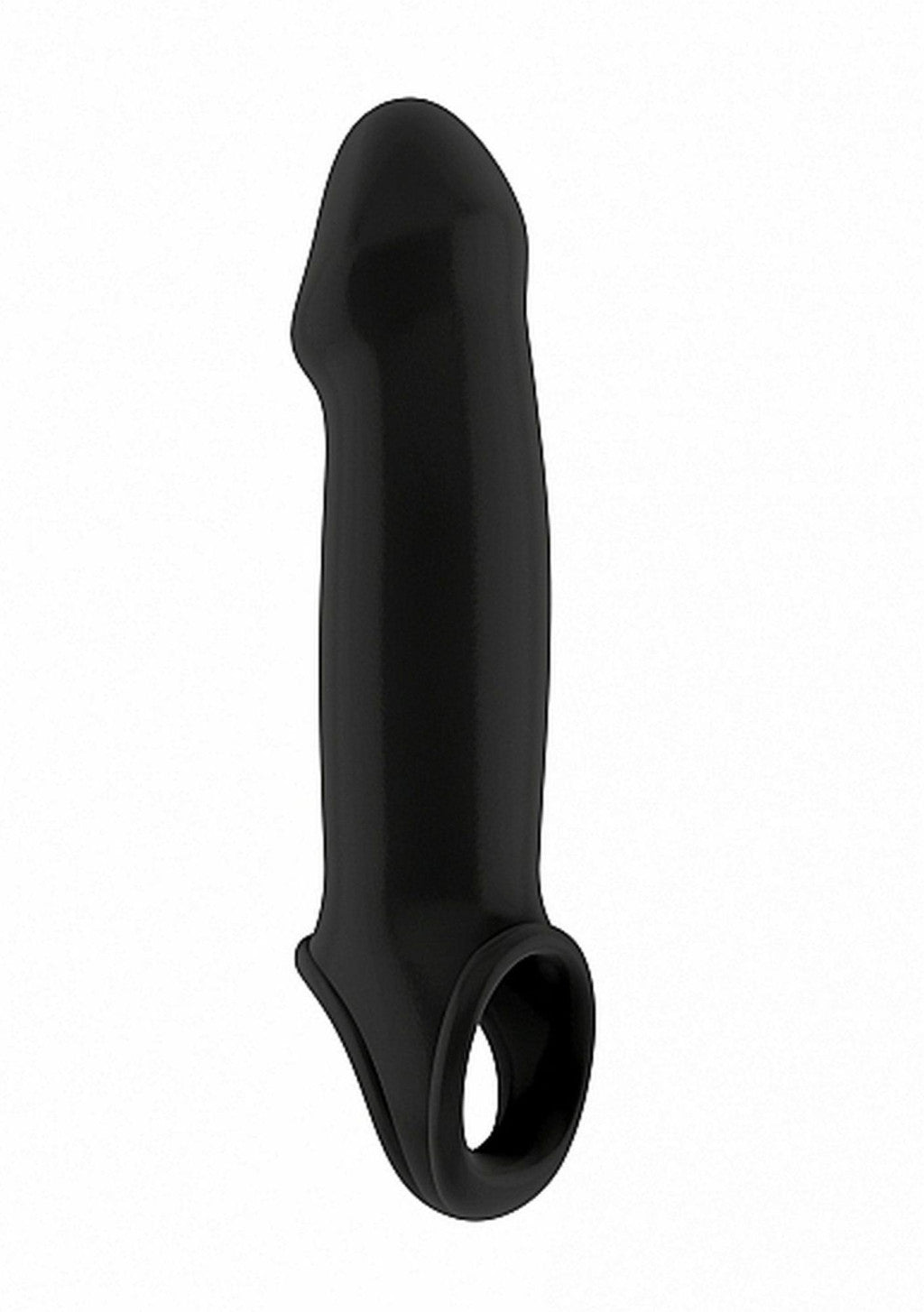 Dong Extender 3.5 Cm Increase Waterproof Black 26 Cm Soft Tpe