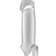 Sex Toy Penis Extender Comfortable Waterproof 15 Cm Transparent