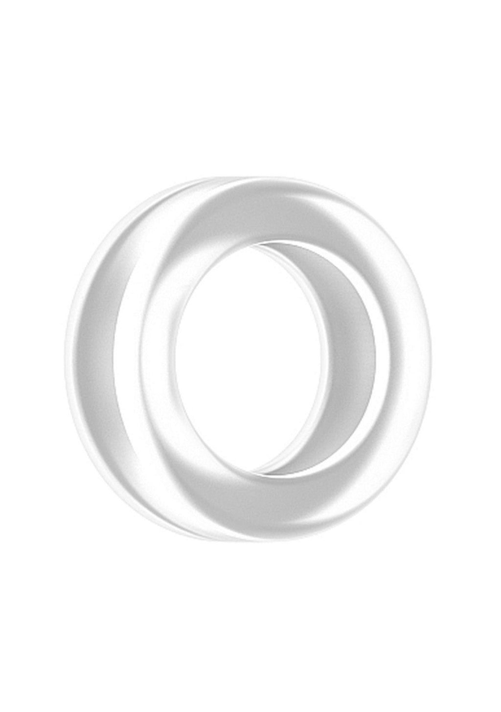 Penis Ring Made Of Waterproof Tpe Material 3.5 Cm Diameter Transparent