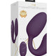 Vive Vibrator Dual Vibration 10 Modes Waterproof Purple 9 Cm