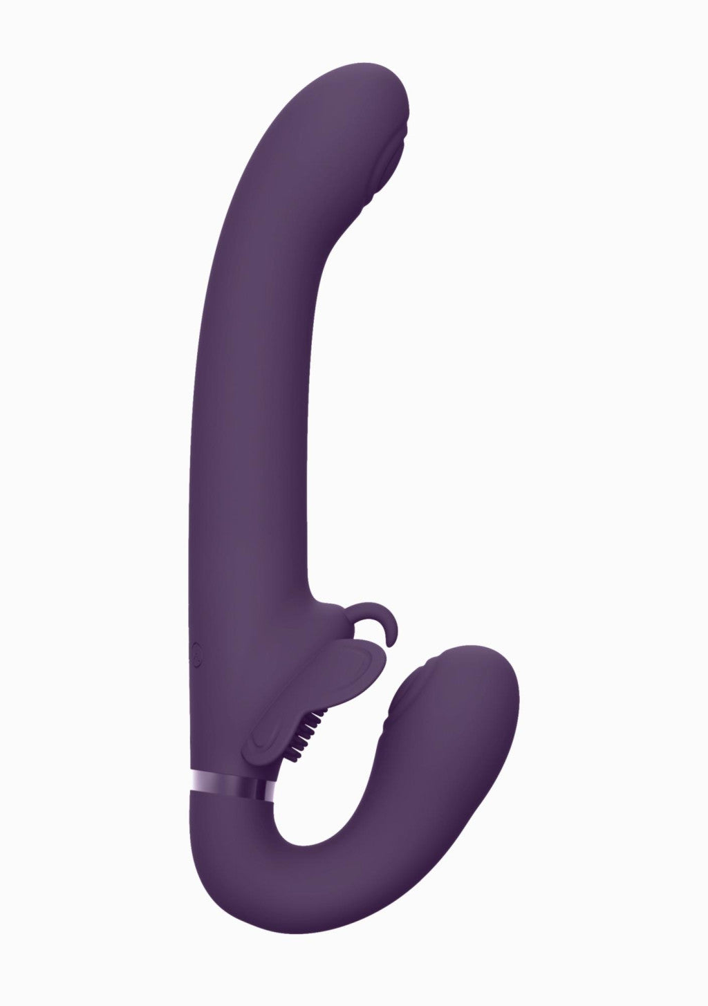 Vive Vibrator Triple Motor 10 Modes Usb Charging Purple