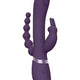 Rini Vibrator Three-motor G-spot Clitoris Anal Stimulation 22 Cm Purple