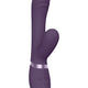 Tani Vibrator G-spot And Clitoral Stimulating Pulsating Rechargeable Purple
