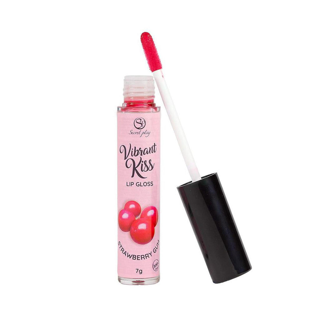 Vibrant Kiss Lip Gloss Strawberry Bubble Gum