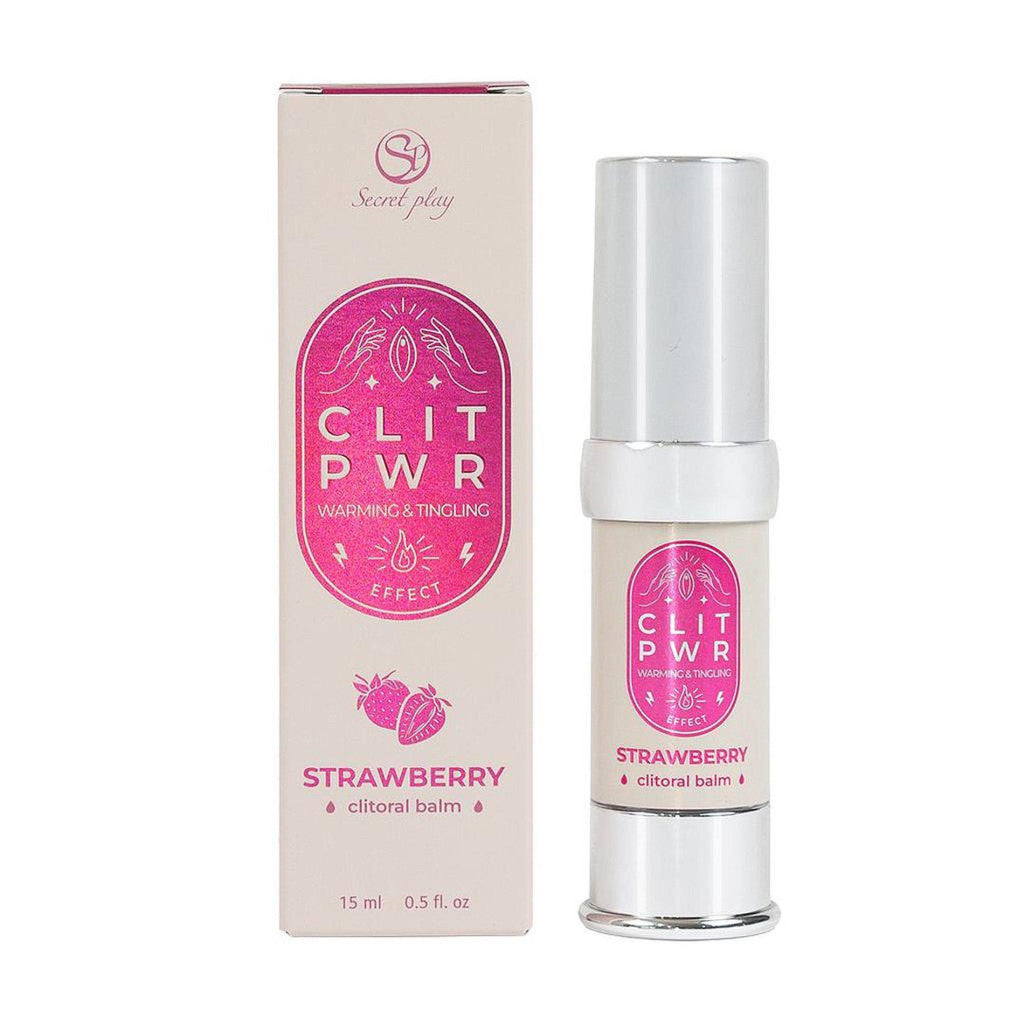 Clit Pwr – Strawberry-flavored Clitoral Balm For Premium Pleasure