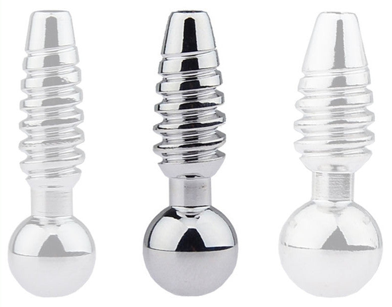 Premium Penis Plug With Screw – 9 Mm Diameter 2.5 Cm Long
