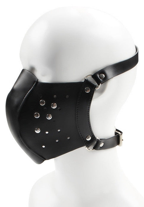 Black Punk Mask - Stylish Protection And Mystery