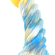 Arkan Dildo - Premium Gold-blue Intimate Tool 18 Cm