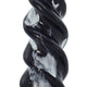 Gimli - Premium Black And White Anal Plug 19 X 5.5 Cm