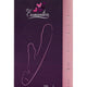 Toyfa Vibrator Double-arm 8 Modes Usb Charging 22.5 Cm Pink