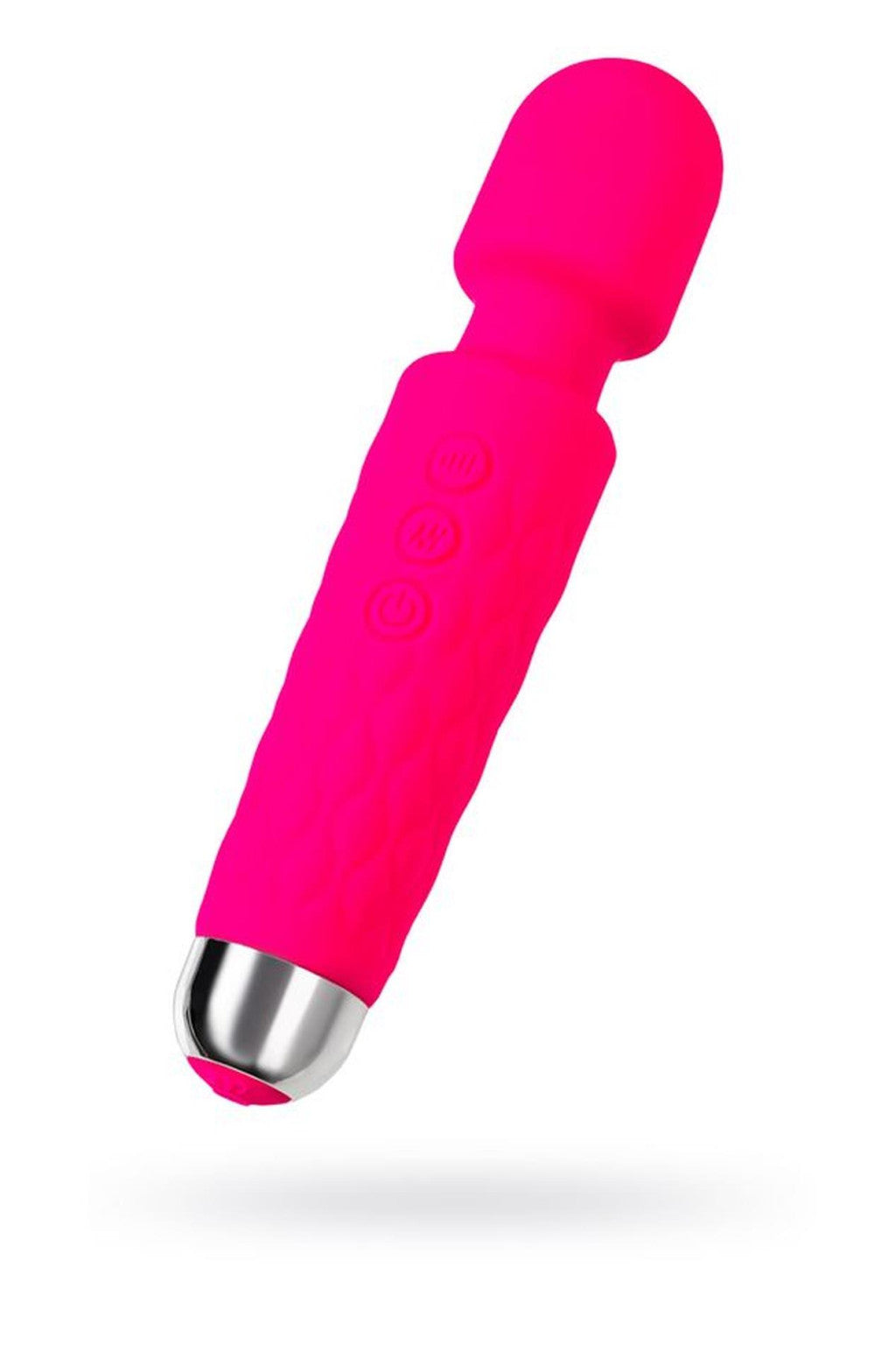Flovetta Vibrator Vibrating Adjustable Pressure Usb Charging 20.5 Cm Pink Silicone