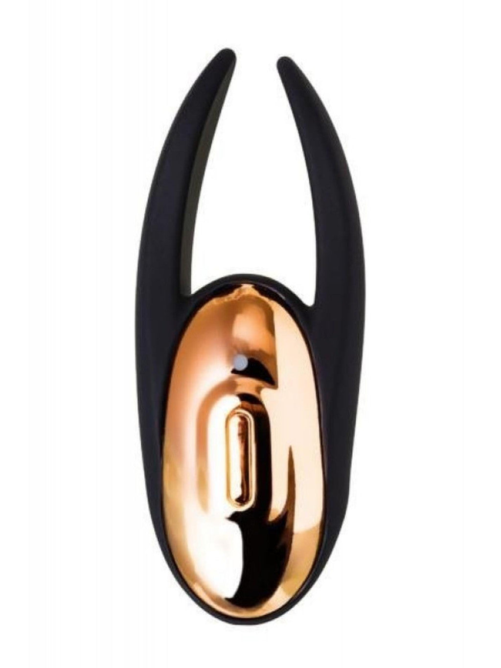 Toyfa Vibrator Six Functions Waterproof Usb Charging 9.3 Cm Black-gold