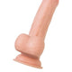 Realstick Dildo Realistic Stable Base 18.5 Cm Nude