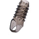 Toyfa Penis Sleeve Enlarger Double Ring Tpe 10.5 Cm Black Transparent