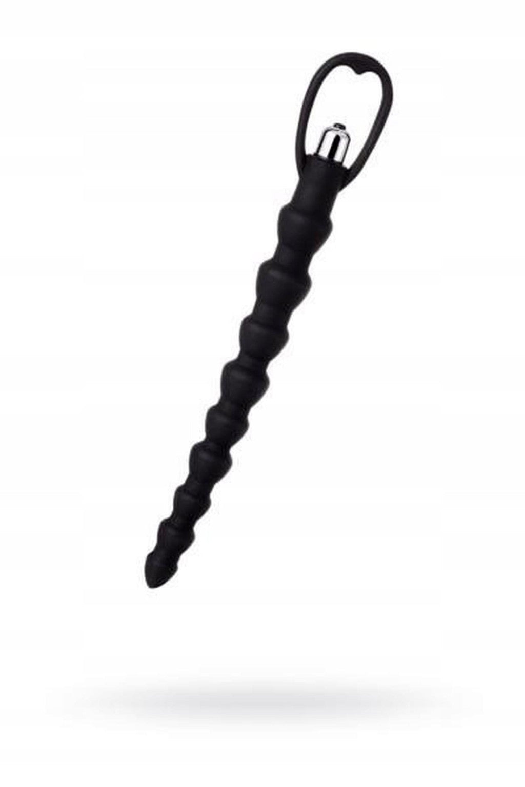 A-toys Silicone Anal Vibrating Chain 32.7 Cm Black