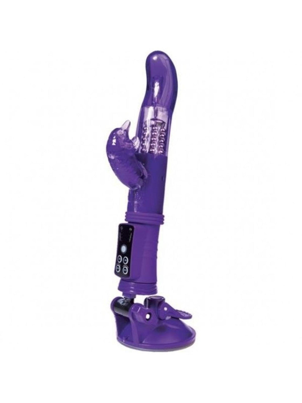 A-toys Vibrator Rotating Clitoral Stimulator 22.5 Cm Purple