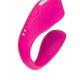 A-toys Vibrator Dual Stimulation Pink 9.6 Cm Silicone