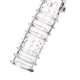 A-toys Penis Sleeve Enlarger Flexible 15.3 Cm Transparent