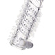 Toyfa Penis Ring Vibrating Tpr Transparent 13.4 Cm