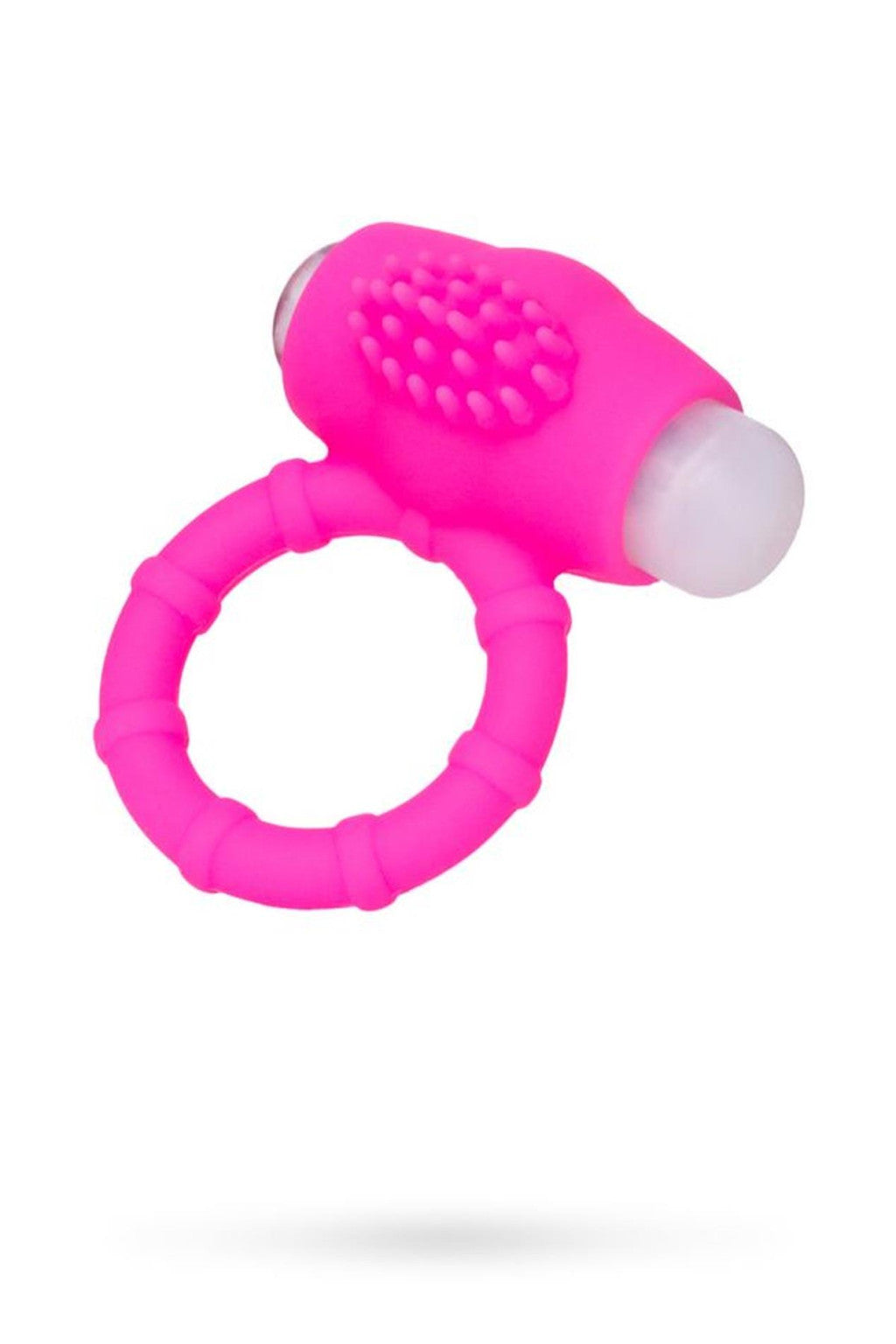 A-toys Penis Ring Vibrating Stimulating Silicone 2.5 Cm Pink