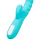 Jos Vibrator Rotating G-spot And Clitoral Stimulator 20.7 Cm Blue Silicone