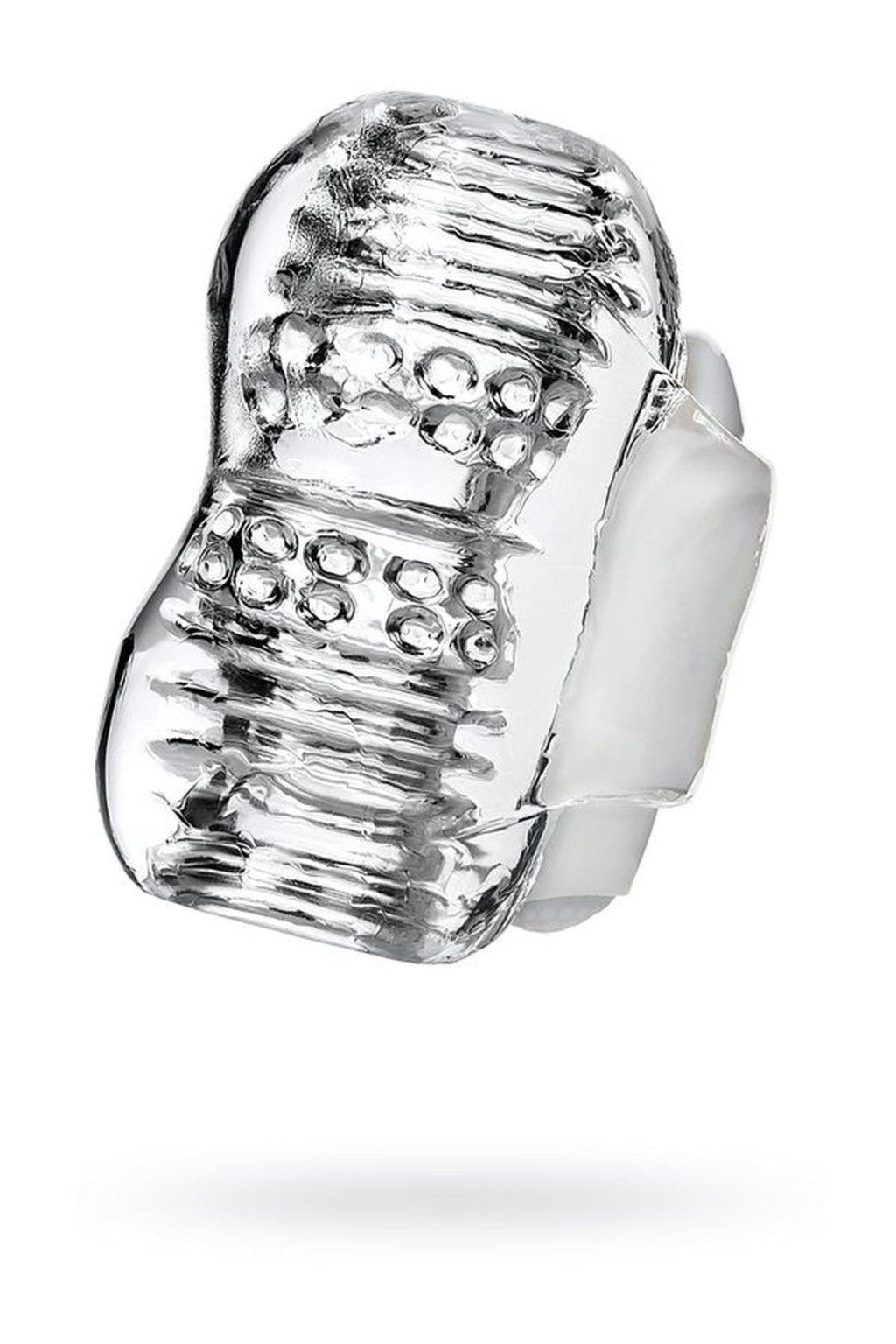 Lingam Khani Vibrating Masturbator 9 Cm Transparent Tpe