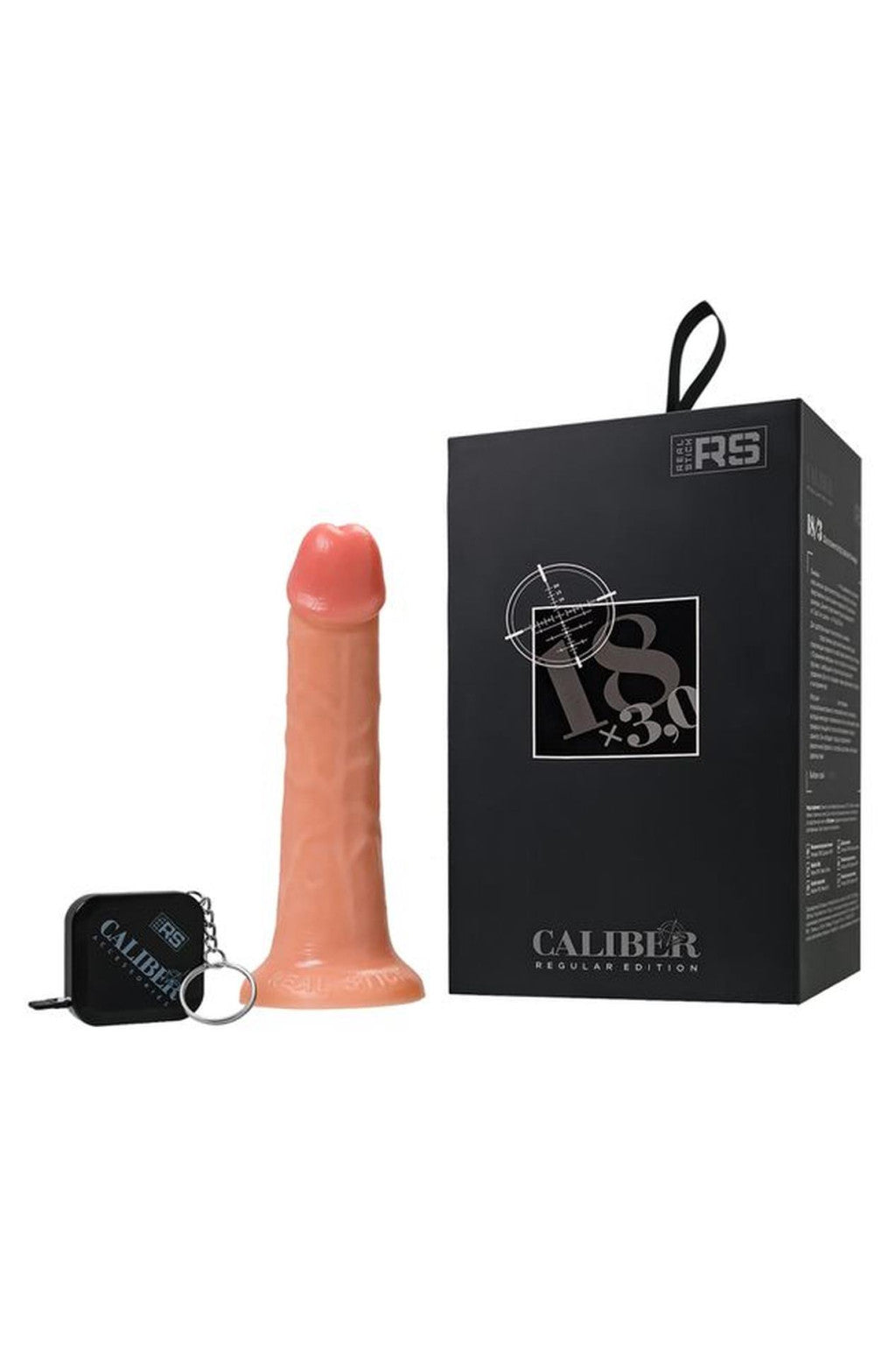 Realstick Dildo Realistic Suction Cup 18 Cm Flesh Color