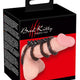 Bad Kitty Penis Rings Stimulating Rod 6.5 Cm Black Tpe