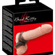 Penis Ring Trio Ribbed Flexible Transparent Smoky 3.2 2.7 1.8 Cm