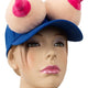 Baseball Cap With Funny Plush Decoration Adjustable Size Black