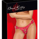 Bad Kitty Strap On Adjustable Strap 4 Cm Red S-l