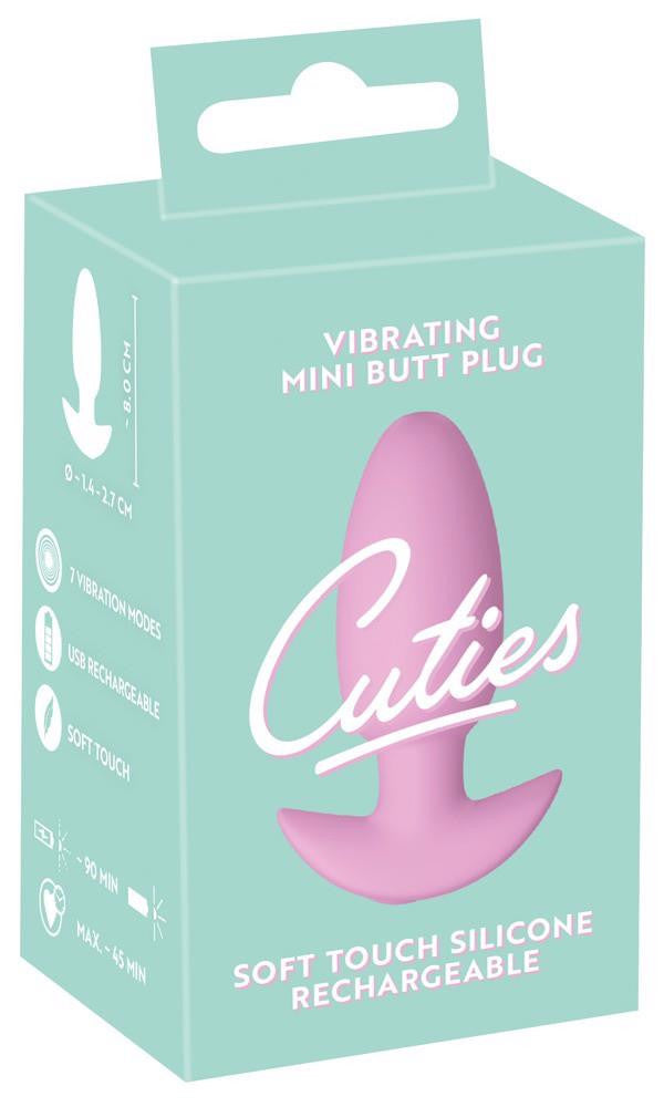Cuties Vibrating Plug Vibrator Pink